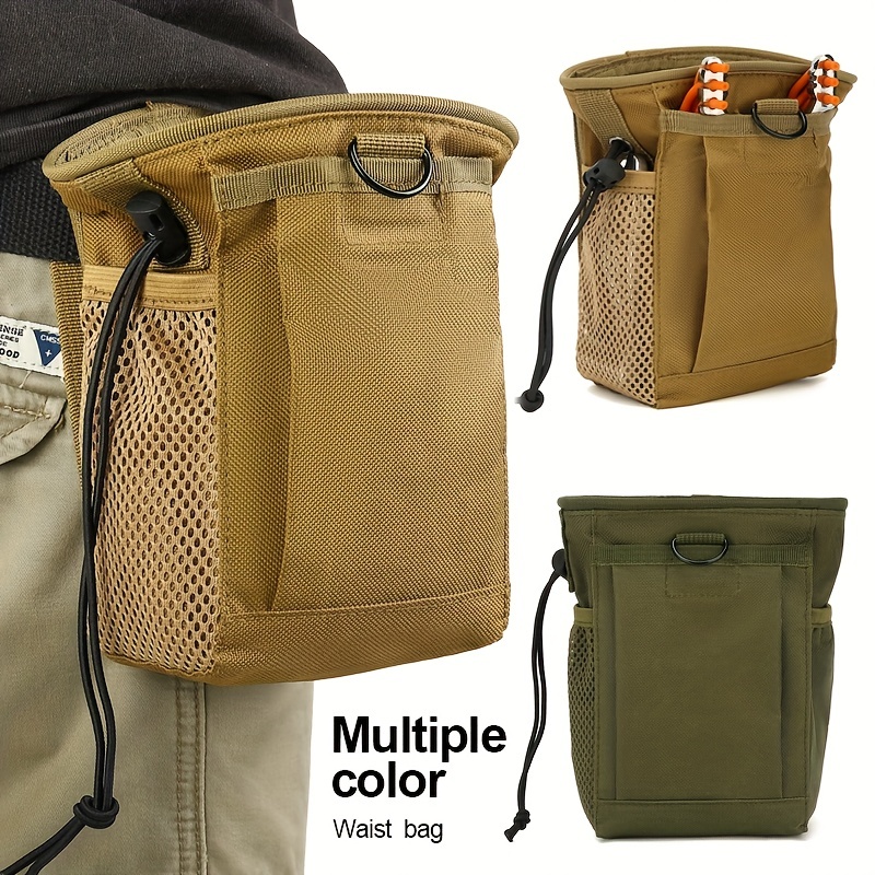 Outdoor Hunting Gear Storage - กระเป๋าเก็บของยุทธวิธีแบบโมล กระเป๋าคาดเอวอเนกประสงค์ กระเป๋าคาดเข็มขัด กระเป๋าใส่อุปกรณ์กีฬากลางแจ้ง สำหรับอุปกรณ์กิจกรรมภาคสนามประจำวัน