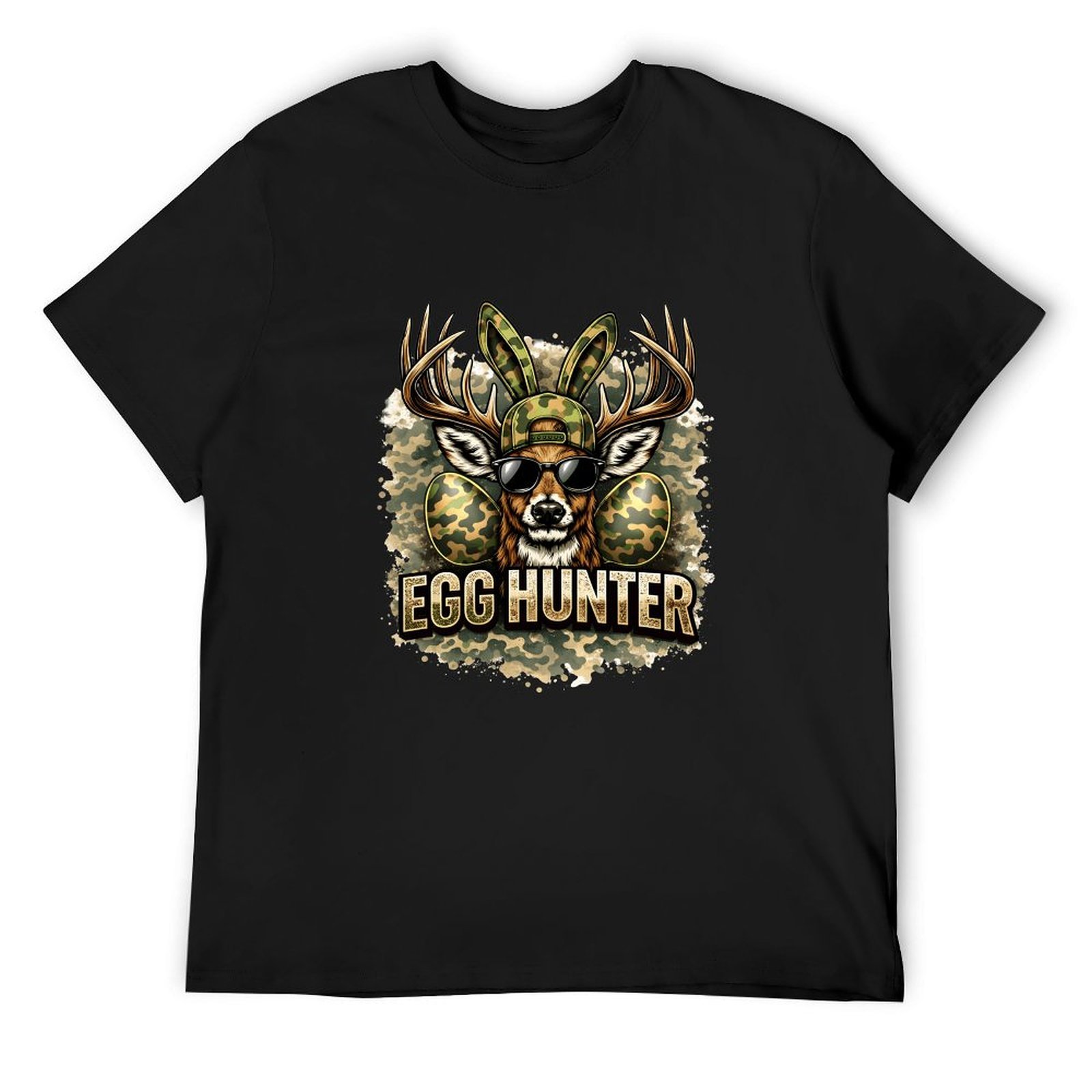 Wildman Hunting & Outdoor Robertson - การล่าสัตว์น้ำกลางแจ้ง ฉันชอบล่าเป็ดมากกว่า เสื้อยืดสีดำลายพราง ธนู เป็ดมัลลาร์ด เสื้อผ้าสำหรับคนรักธรรมชาติ
