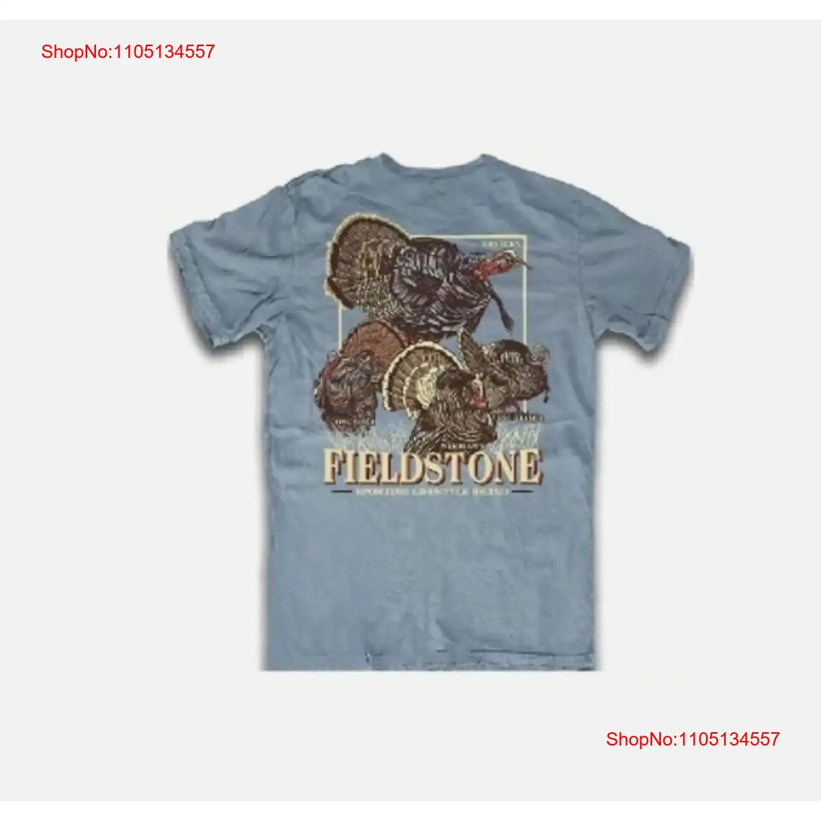 Wildman Hunting & Outdoor Robertson - เสื้อยืดลาย Fieldstone Turkey Hunting Grand Slam