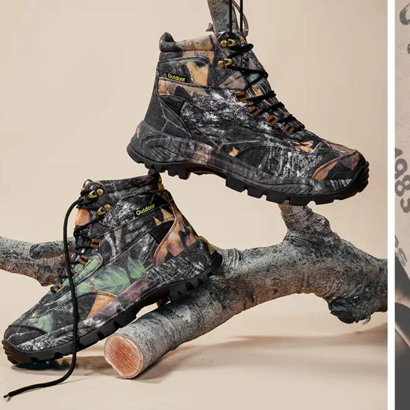 Outdoor Hunting Boots For Men - ผู้ชาย High TOP Camouflage การล่าสัตว์รองเท้า Breathable