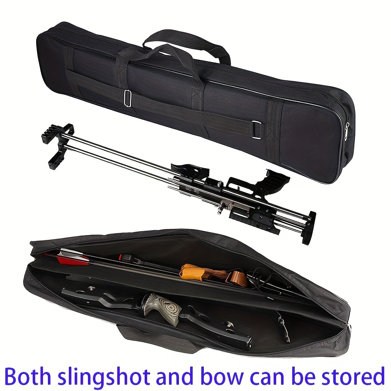 Outdoor Hunting Gear Storage - กระเป๋าเก็บอุปกรณ์ล่าสัตว์และตกปลาสำหรับกิจกรรมกลางแจ้ง – กระเป๋าเป้สะพายหลังแบบพกพาสำหรับธนูและหนังสติ๊ก อุปกรณ์ล่าสัตว์และอุปกรณ์ทางยุทธวิธี