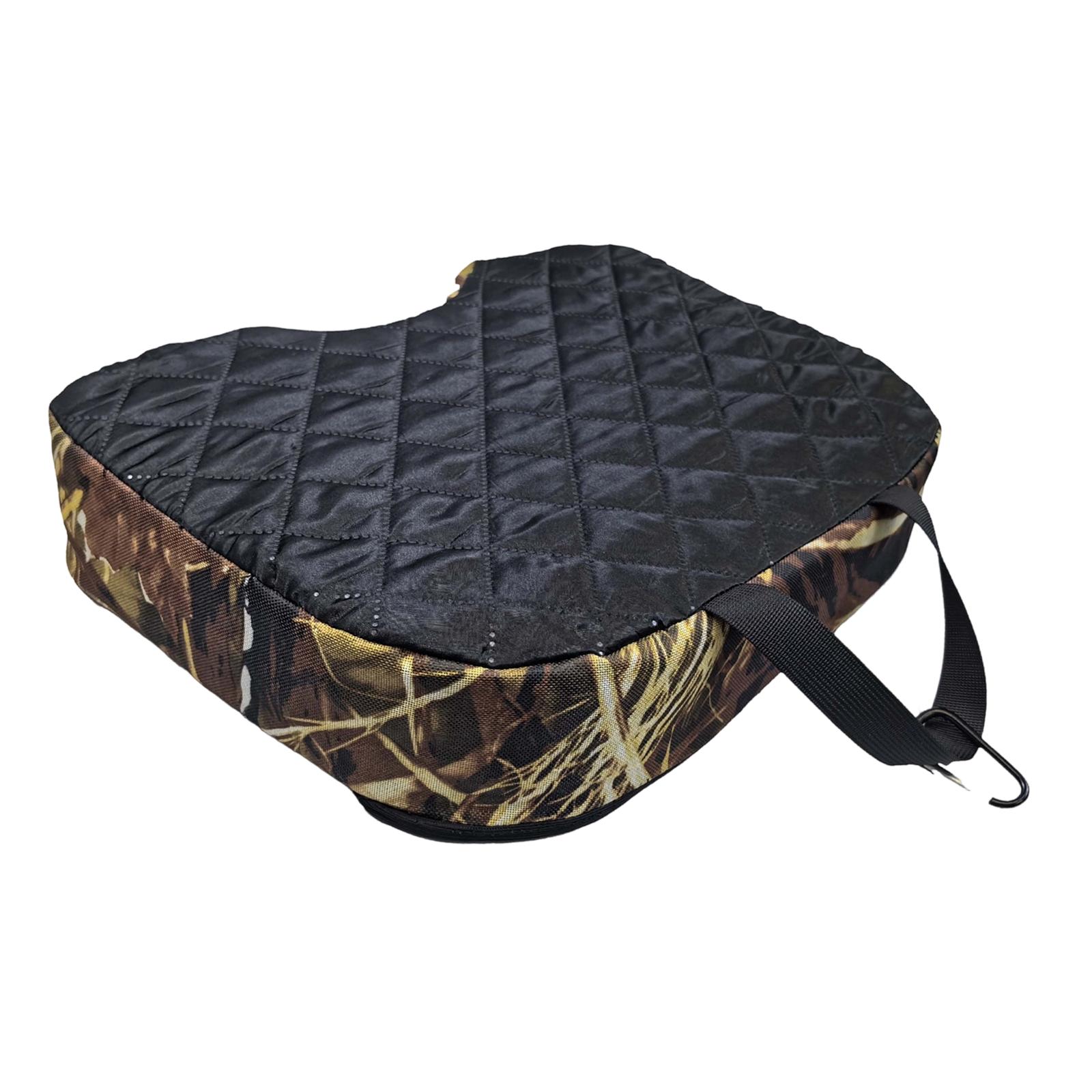 Hunting Outdoor Mat - เบาะรองนั่งสำหรับล่าสัตว์พร้อมคาราไบเนอร์ ผ้าอ็อกซ์ฟอร์ดหนา สำหรับกิจกรรมกลางแจ้งในสวนสาธารณะ สนามเด็กเล่น ลานบ้าน และสนามกีฬา