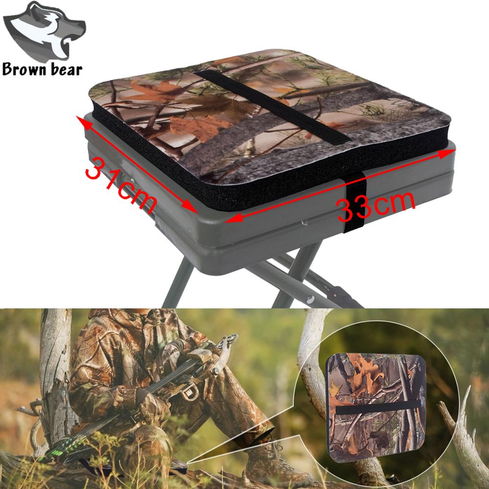 Hunting Outdoor Mat - Moisture-Proof EVA Mat Camouflage เบาะที่นอนปิคนิคเบาะสำหรับตั้งแคมป์ล่าสัตว์ที่นั่งตีเบาะสำหรับกลางแจ้งการล่าสัตว์ตกปลาตกปลา