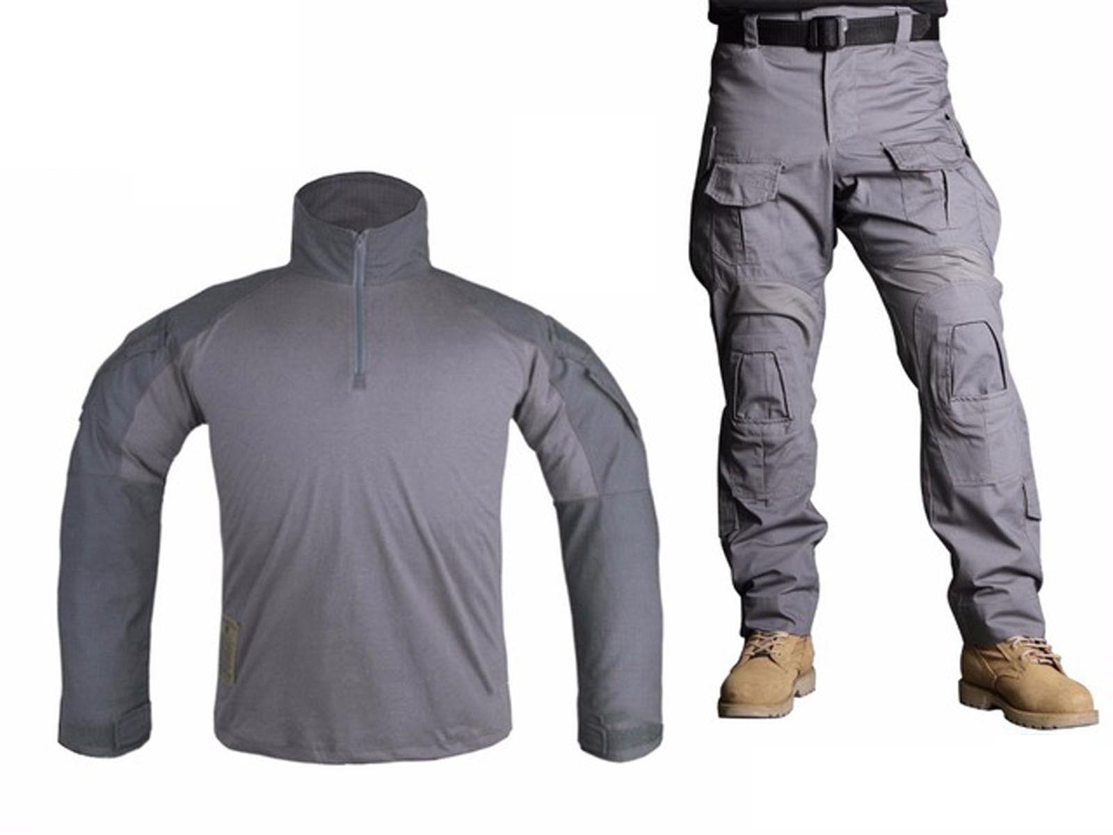 Outdoor Hunting Outfit - ชุดยูนิฟอร์ม Emersongear G3 Tactical BDU เสื้อและกางเกงสำหรับแอร์ซอฟท์