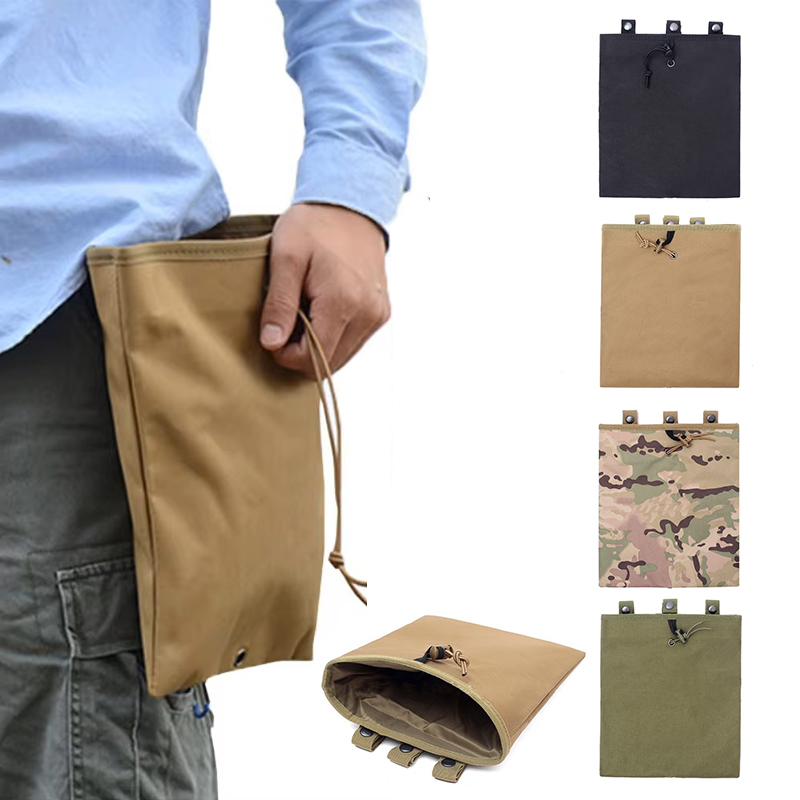 Outdoor Hunting Gear Storage - กระเป๋าเก็บแม็กกาซีนแบบ MOLLE ขนาดใหญ่สำหรับกิจกรรมกลางแจ้ง กระเป๋าเก็บแม็กกาซีนแบบเชือกผูก กระเป๋าเก็บแม็กกาซีนสำหรับการล่าสัตว์