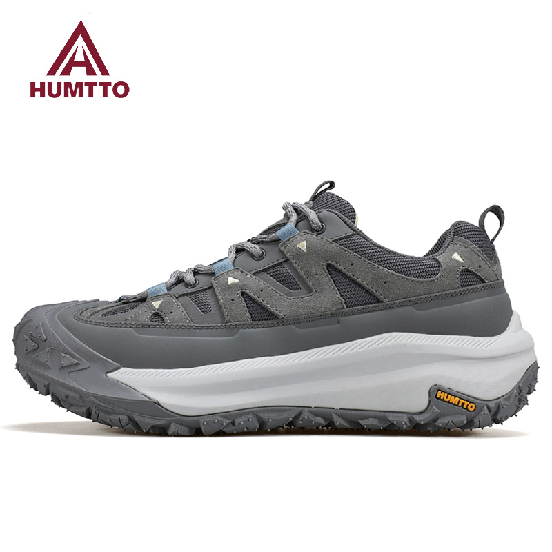 Outdoor Hunting Boots For Men - รองเท้าบูทเดินป่าสำหรับผู้ชาย HUMTTO ทำจากหนังวัว กันน้ำ รองเท้าล่าสัตว์ รองเท้าเดินป่าสำหรับผู้หญิง
