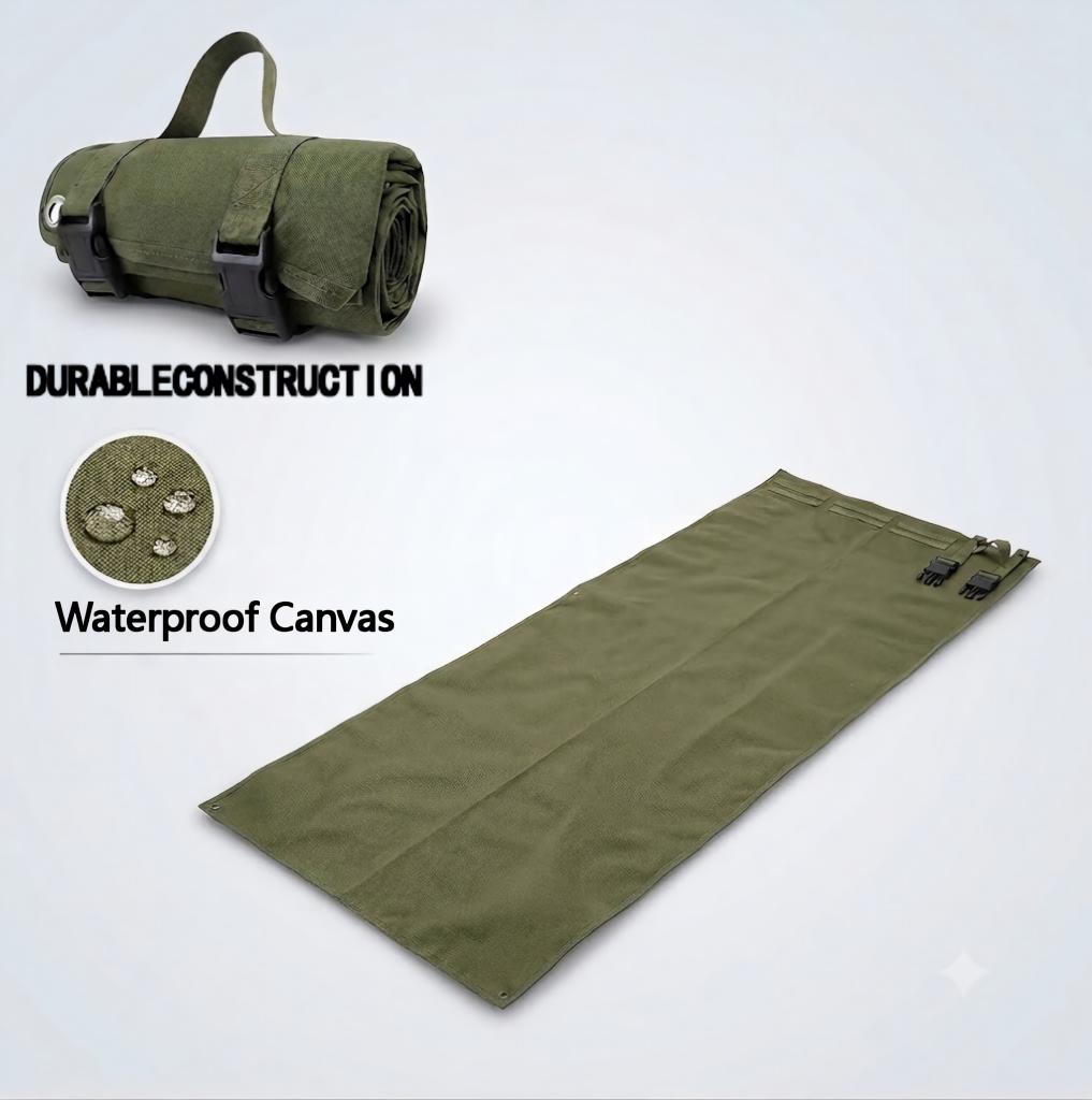Hunting Outdoor Mat - แผ่นรองยิงปืนแบบม้วนเก็บได้ กันน้ำ กันลื่น ทำจากผ้า Oxford ขนาด