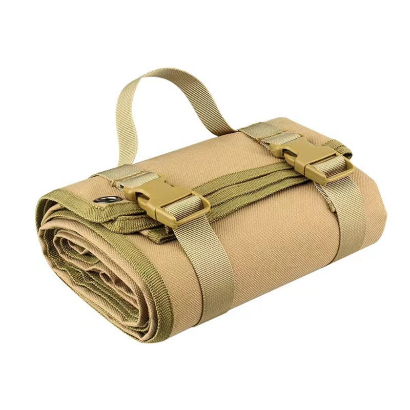 Hunting Outdoor Mat - AEF6-เสื่อยิงปืนยุทธวิธีสำหรับตั้งแคมป์กลางแจ้ง - ดีไซน์แบบม้วนพกพาสะดวกสำหรับการยิงปืน การล่าสัตว์ และการปิกนิก