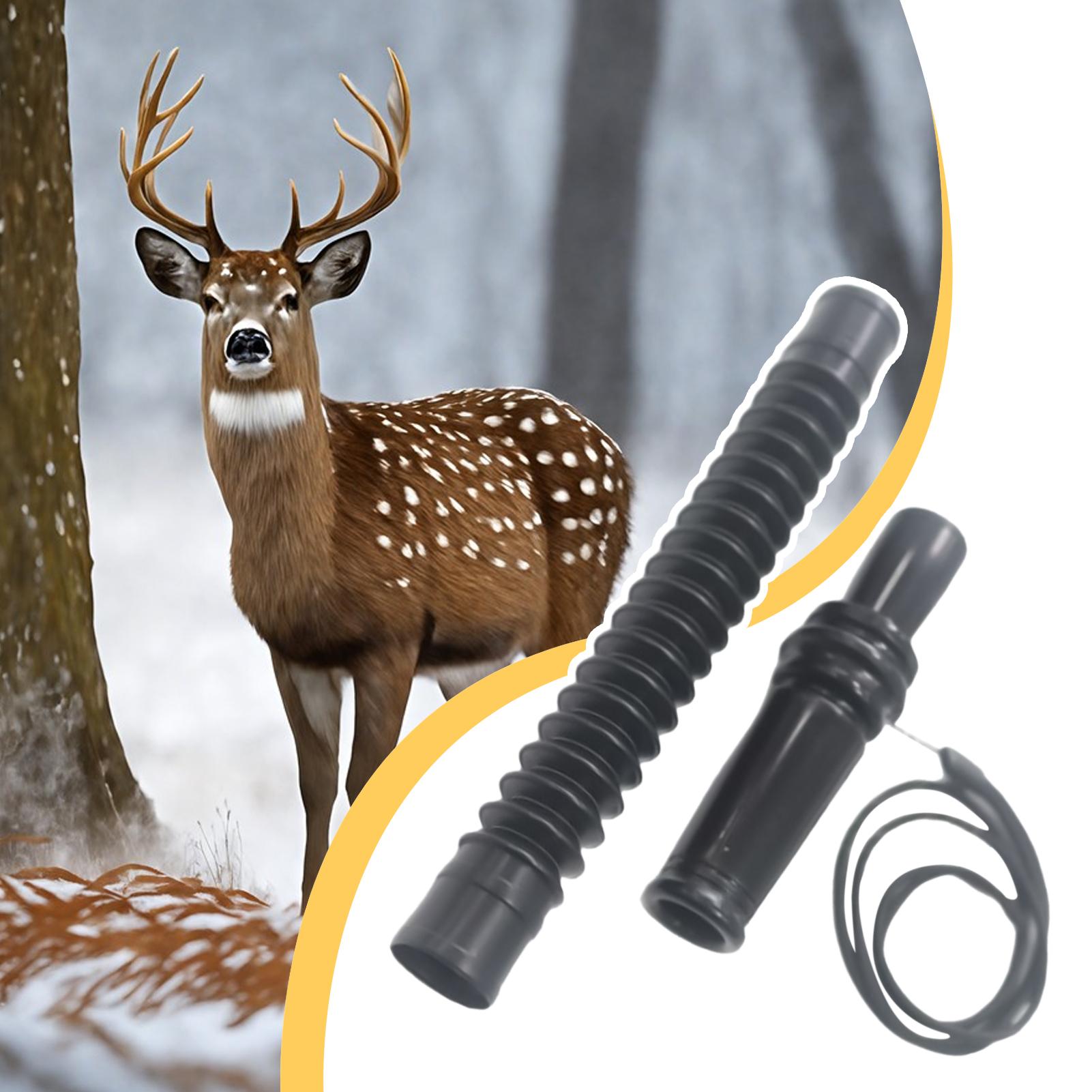 Wildman Hunting & Outdoor Robertson - เครื่องเรียกเสียงกวางน้ำหนักเบาสำหรับการล่าสัตว์ป่า พร้อมสายคล้องทนทาน ใช้เสียงเรียกตัวจริงได้ ใช้สำหรับการล่าสัตว์ป่า