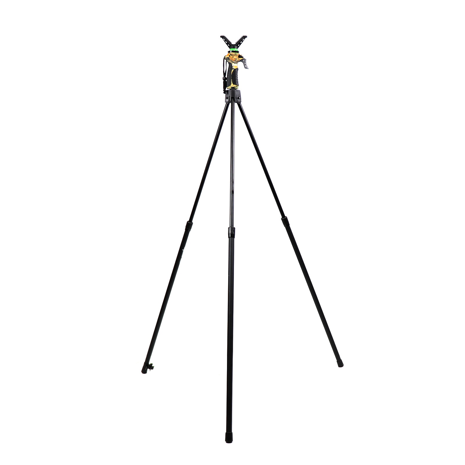 Outdoor Hunting Photography - ปรับความสูงการล่าสัตว์ขาตั้งกล้อง Camouflage กล้องยิง Stick V Yoke