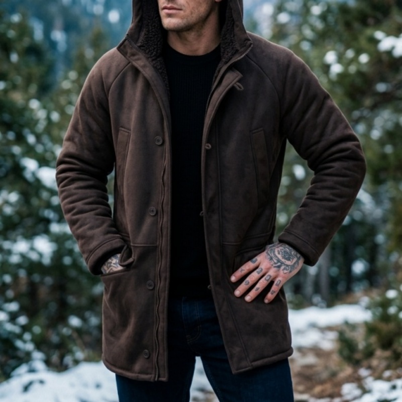เสื้อแจ็คเก็ตฤดูหนาวบุขนเทียมม - Hunting Outdoor Jacket บทวิจารณ์และราคา