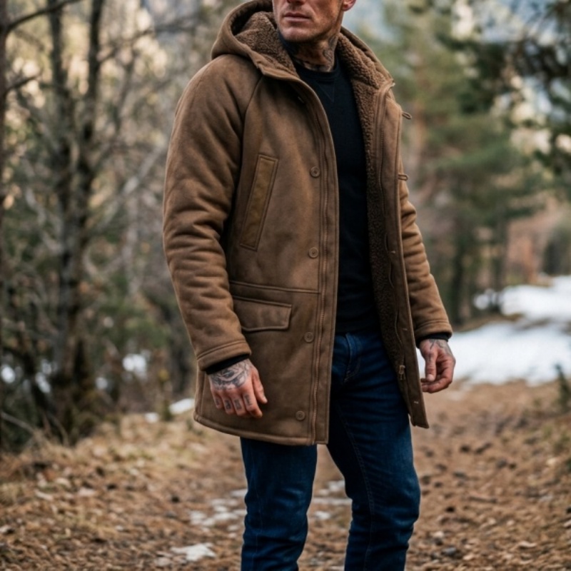 เสื้อแจ็คเก็ตฤดูหนาวบุขนเทียมม - Hunting Outdoor Jacket บทวิจารณ์และราคา