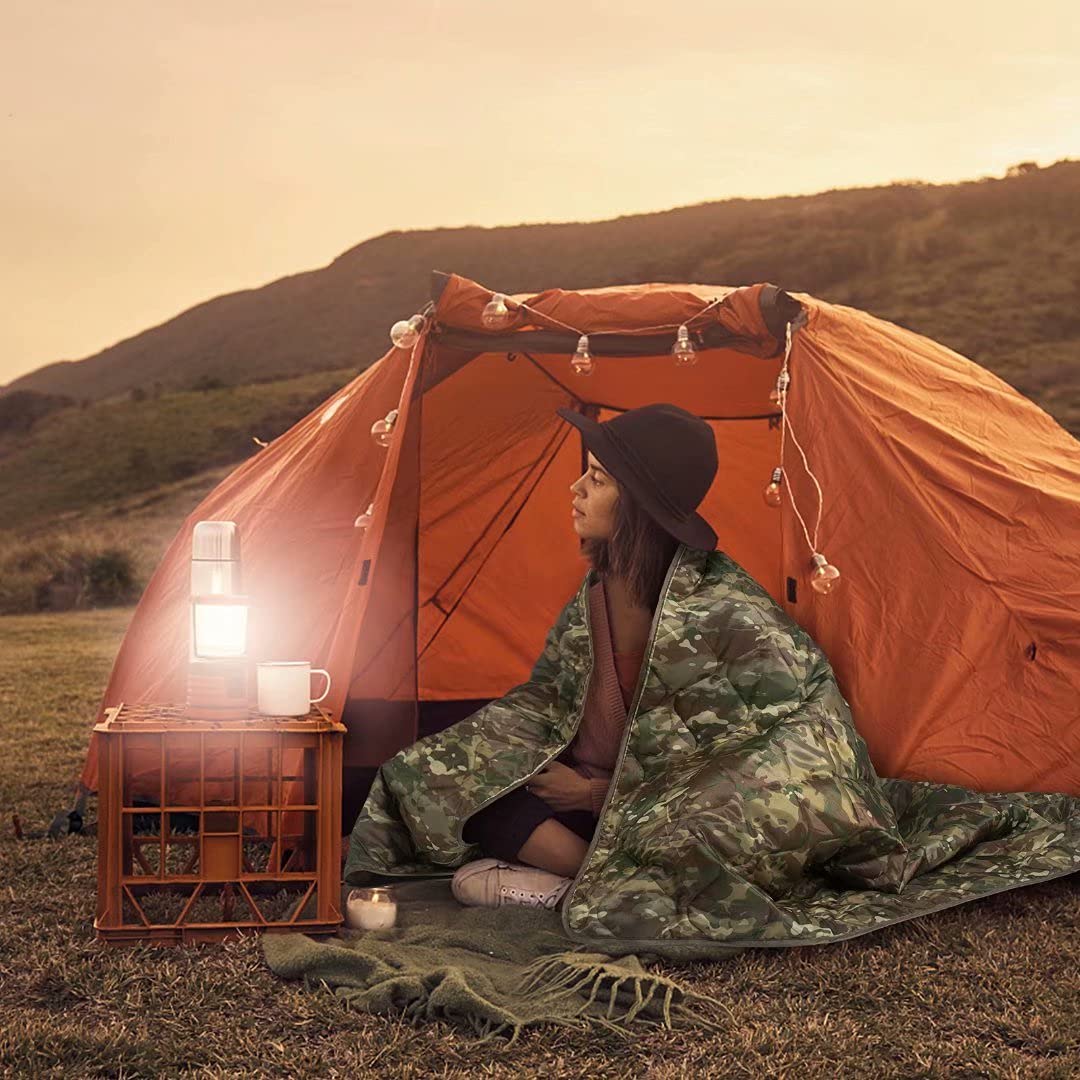 Welead Camo Woobie ผ้าห่มเบามา - Outdoor Hunting Blanket บทวิจารณ์และราคา