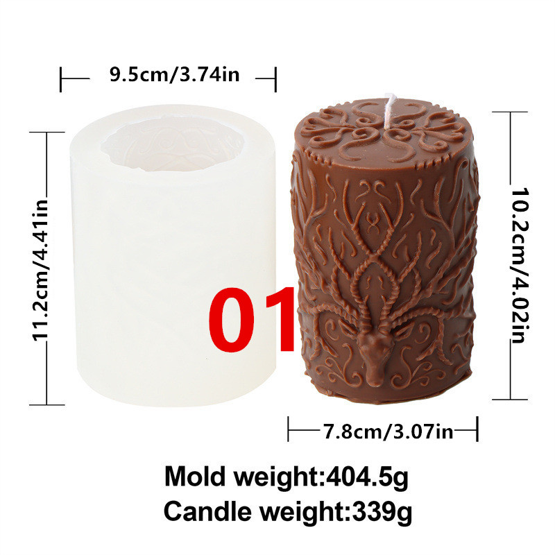 3D เสากวางคริสต์มาสฮอร์นเทียนแ - Elk Bugle Call บทวิจารณ์และราคา
