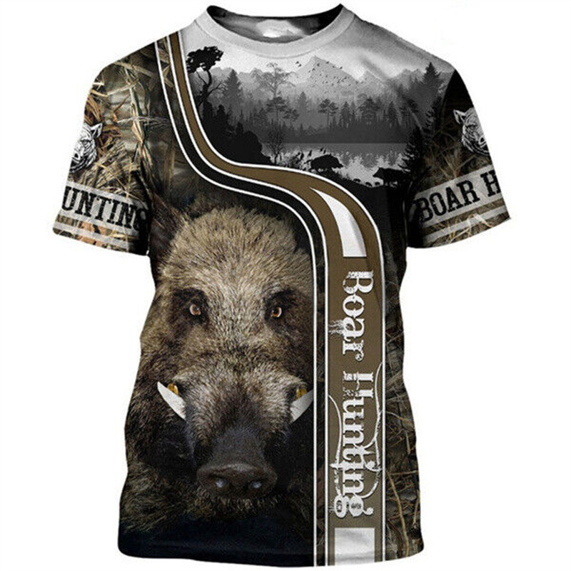 เสื้อยืดลายพรางล่าสัตว์ หมูป่า - Wildman Hunting & Outdoor Robertson บทวิจารณ์และราคา
