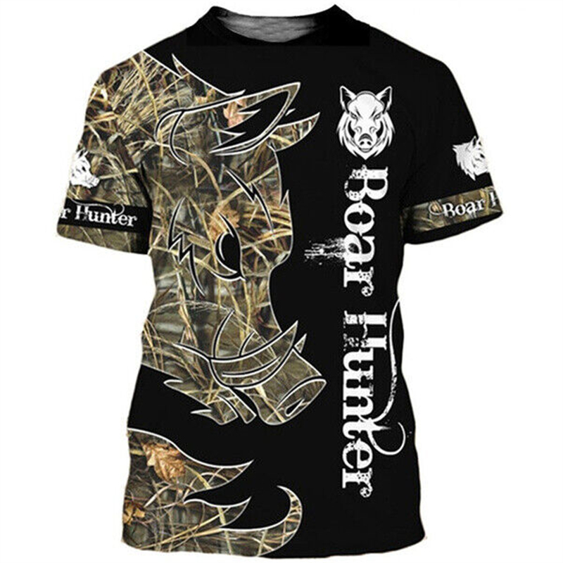 เสื้อยืดลายพรางล่าสัตว์ หมูป่า - Wildman Hunting & Outdoor Robertson บทวิจารณ์และราคา