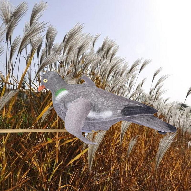 นกพิราบกลางแจ้งตัวล่อลมพร้อมปี - Hunting Outdoor Decor บทวิจารณ์และราคา