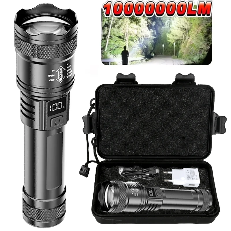 TY-908M ไฟฉาย LED 2000LM Type- - Tactical Flashlight Rechargeable บทวิจารณ์และราคา