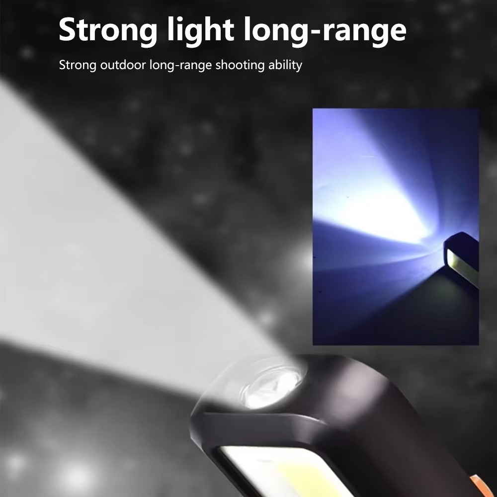 ไฟ LED COB อันทรงพลัง ไฟทำงาน  - Tactical Flashlight Rechargeable บทวิจารณ์และราคา