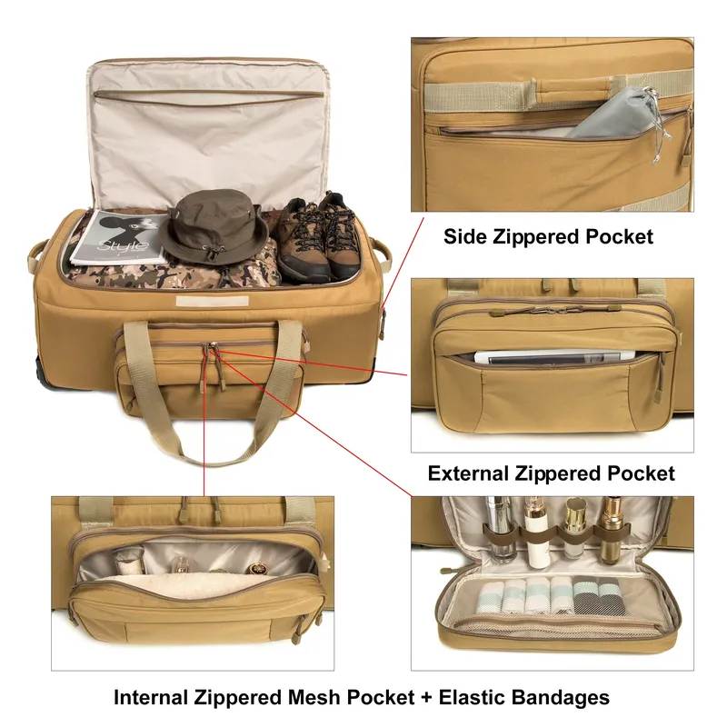 กระเป๋าเก็บอุปกรณ์เดินทางขนาดใ - Outdoor Hunting Gear Storage บทวิจารณ์และราคา