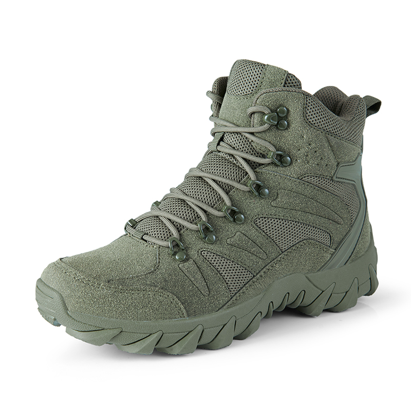 รองเท้าบูทฝึกซ้อมรบในทะเลทรายส - Outdoor Hunting Boots For Men บทวิจารณ์และราคา