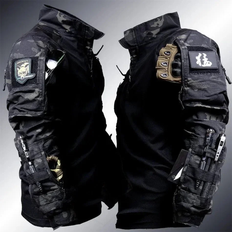 AUกลางแจ้งผู้ชายMulticamชุดCom - Outdoor Hunting Outfit บทวิจารณ์และราคา