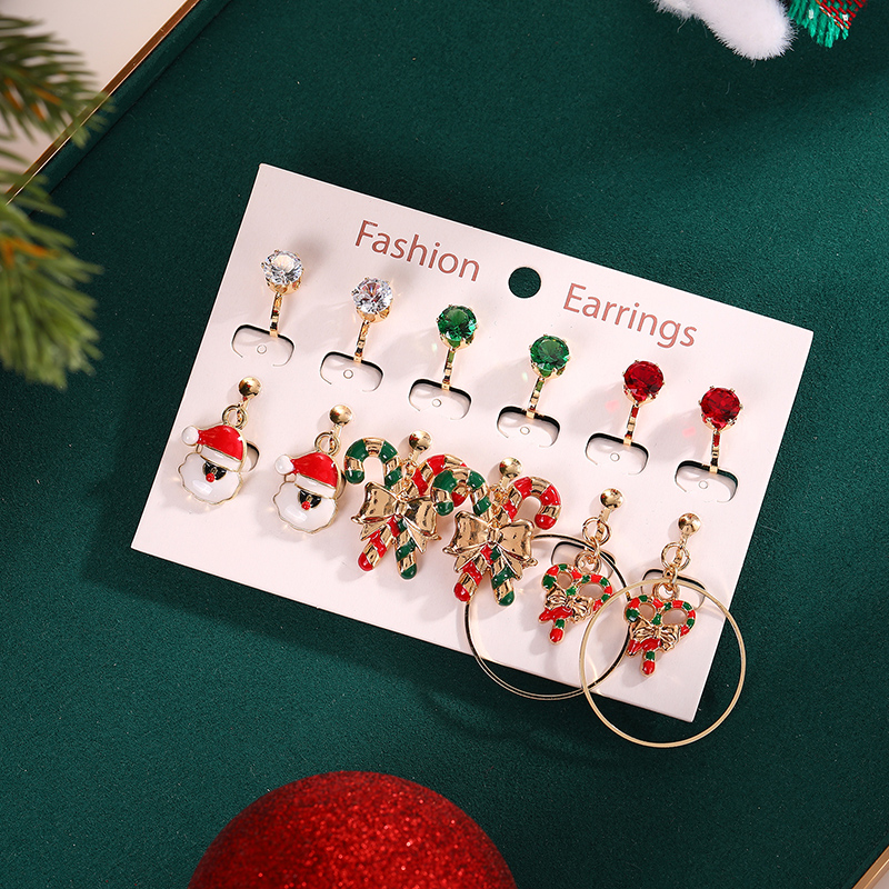 คริสต์มาสต่างหูแบบคลิปชุด Xmas - Elk Bugle Call บทวิจารณ์และราคา