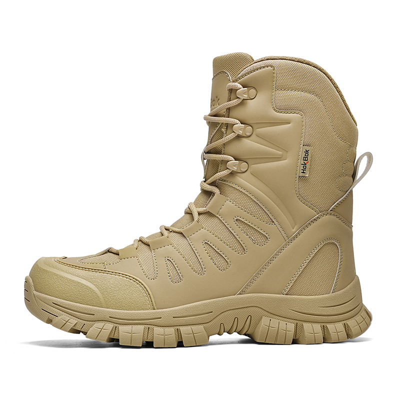 รองเท้าบูทผู้ชายแบบทหาร ไซส์ให - Outdoor Hunting Boots For Men บทวิจารณ์และราคา