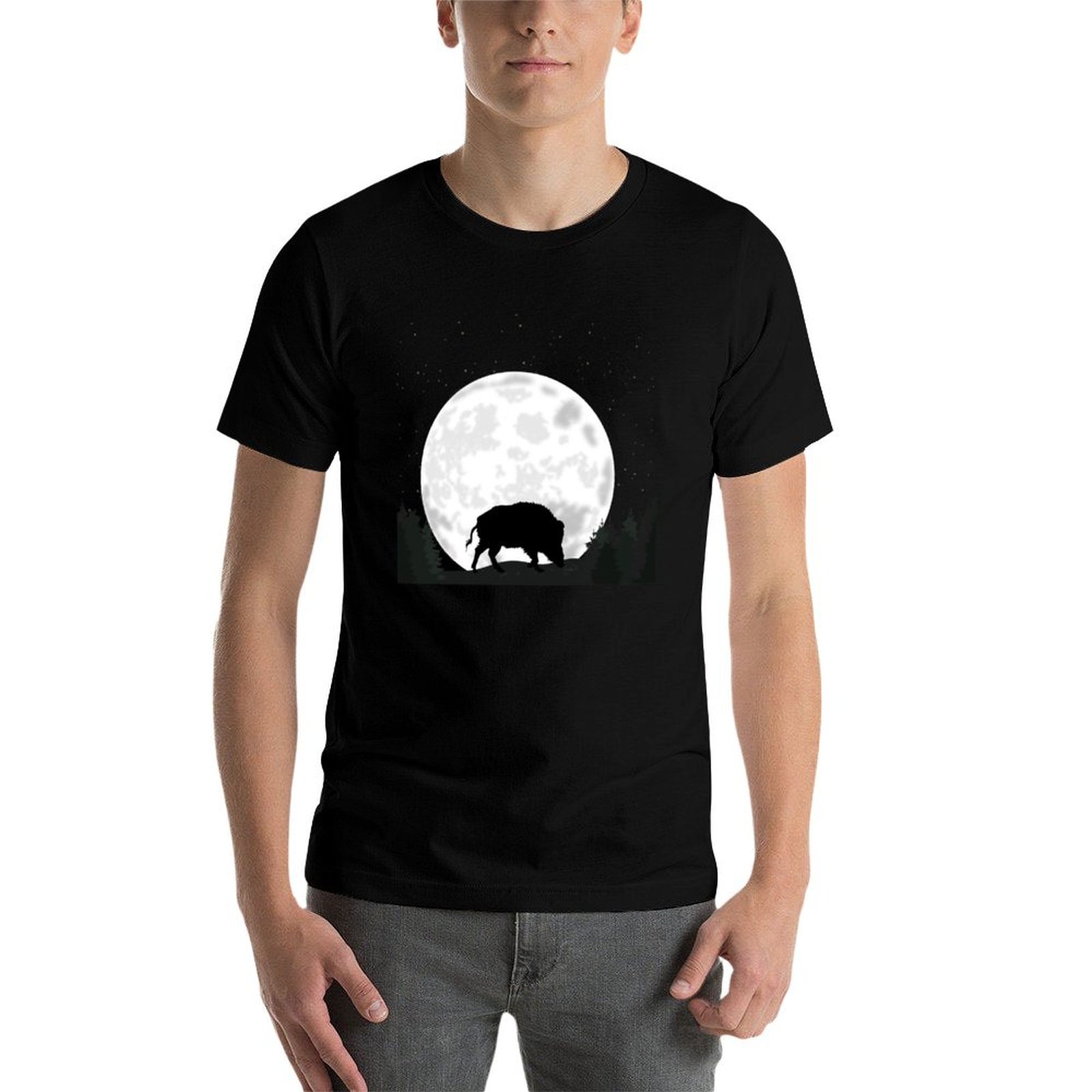 เสื้อยืดลายหมูป่า ขนหมูป่า เสื - Wildman Hunting & Outdoor Robertson บทวิจารณ์และราคา
