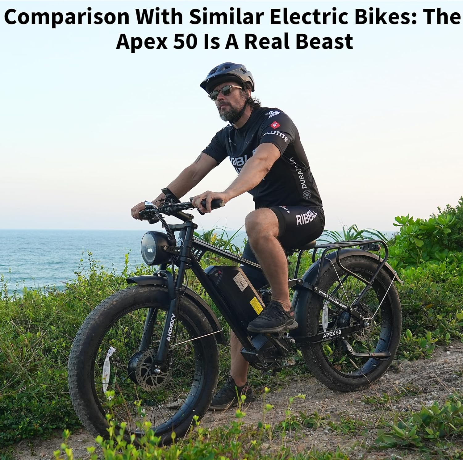 จักรยานไฟฟ้า ANDSKY Apex50 AWD - Outdoor Hunting Electric Bike บทวิจารณ์และราคา