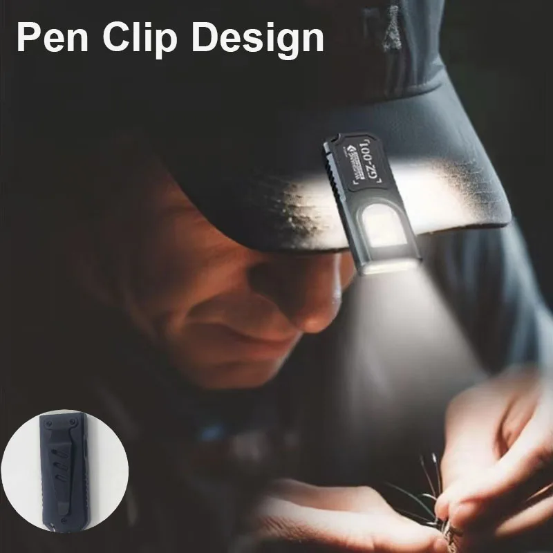 ไฟฉายพวงกุญแจ LED COB ขนาดเล็ก - Tactical Flashlight Rechargeable บทวิจารณ์และราคา