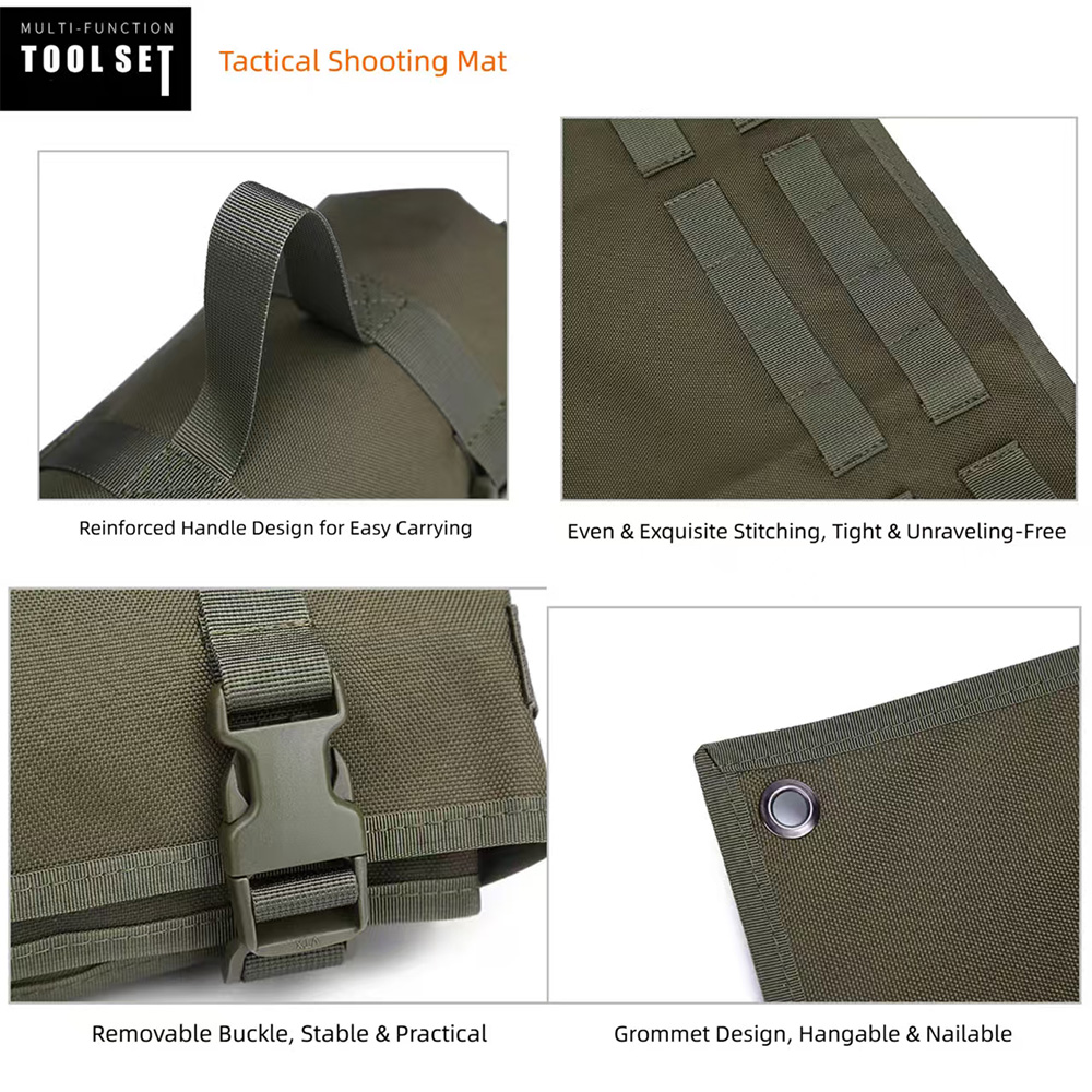 แผ่นรองฝึกยิงปืนแบบสองด้าน กัน - Hunting Outdoor Mat บทวิจารณ์และราคา