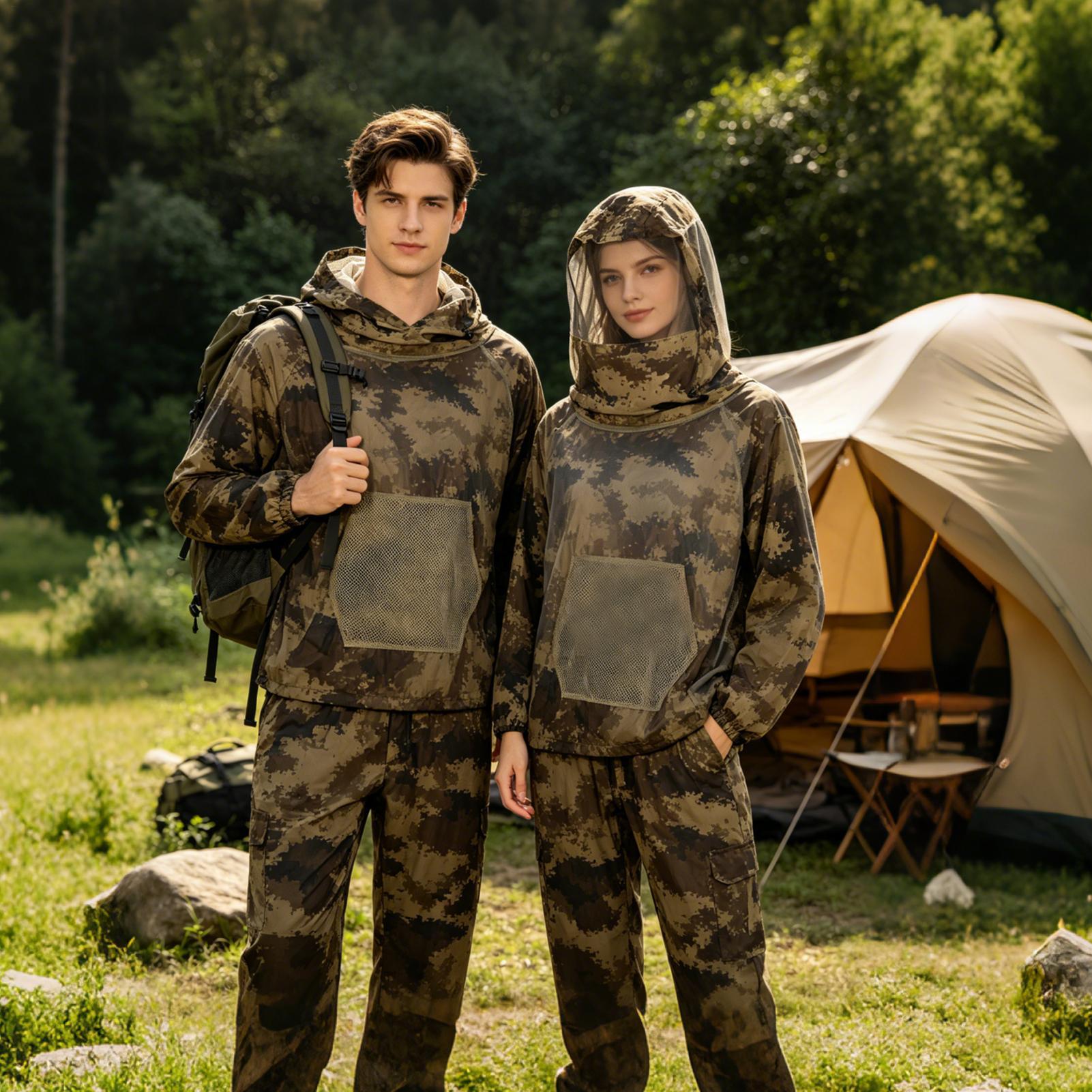 ชุดล่าสัตว์แบบตาข่ายป้องกันแมล - Outdoor Hunting Outfit บทวิจารณ์และราคา