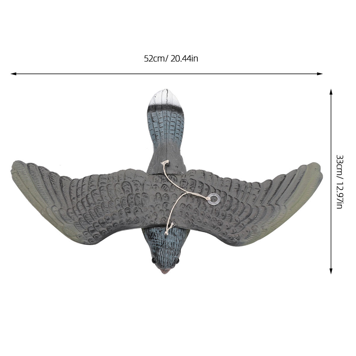 1 ชิ้น รูปปั้นนกพลาสติกเหมือนจ - Hunting Outdoor Decor บทวิจารณ์และราคา
