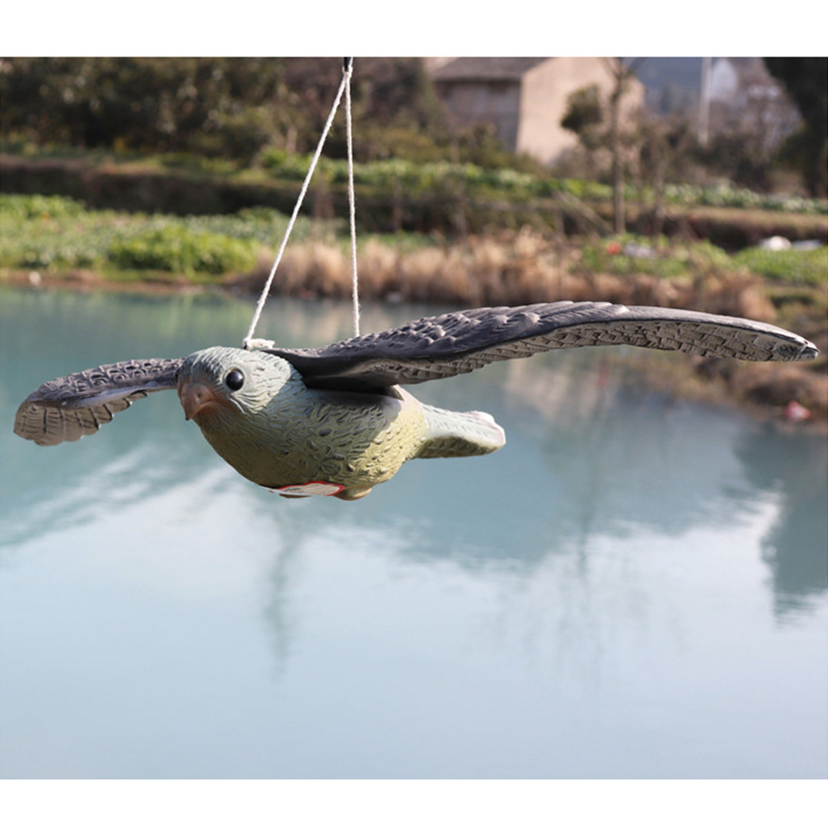1 ชิ้น รูปปั้นนกพลาสติกเหมือนจ - Hunting Outdoor Decor บทวิจารณ์และราคา
