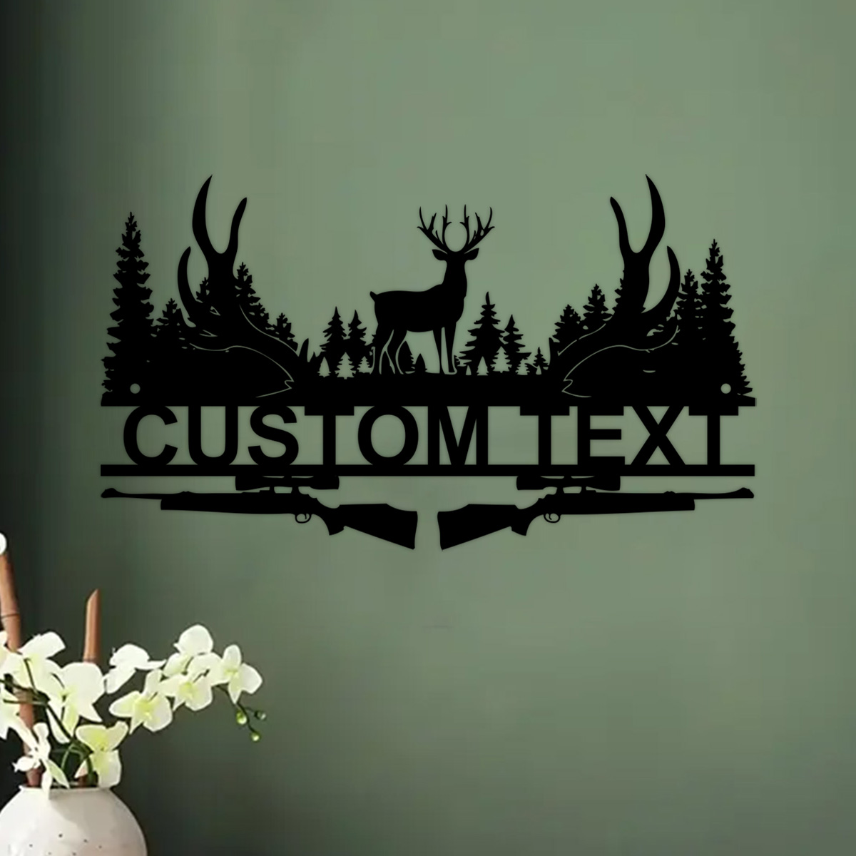 ป้ายโลหะห้องโดยสารกวางแบบกำหนด - Hunting Outdoor Decor บทวิจารณ์และราคา