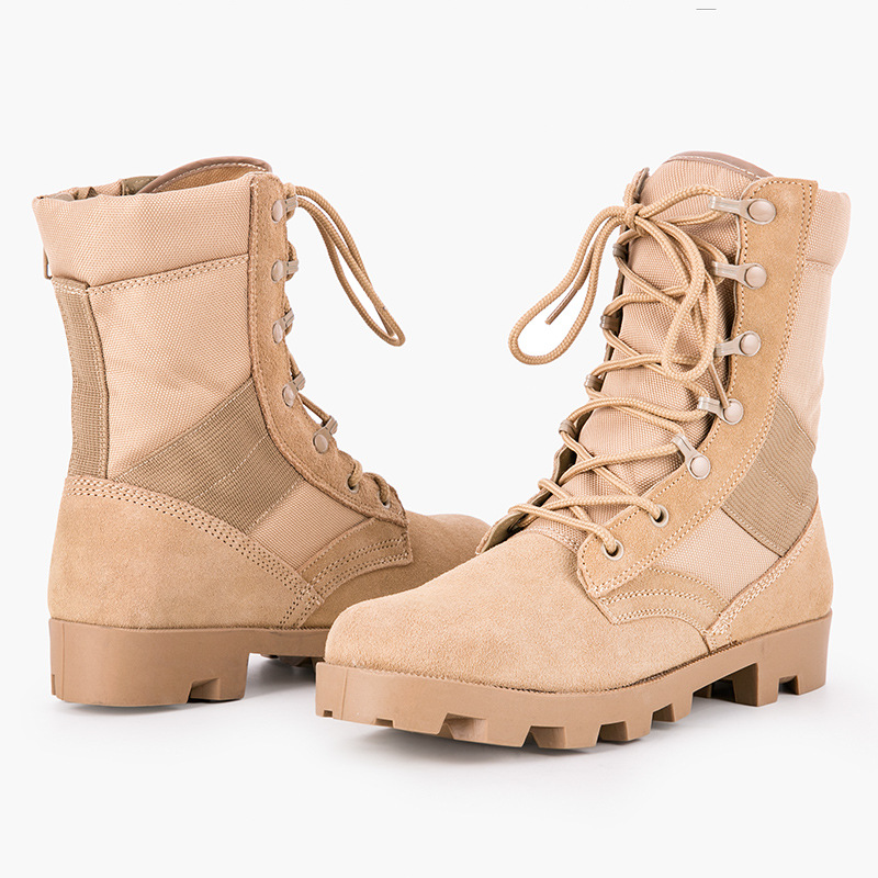 รองเท้าบูทข้อสั้นลายพรางสำหรับ - Outdoor Hunting Boots For Men บทวิจารณ์และราคา