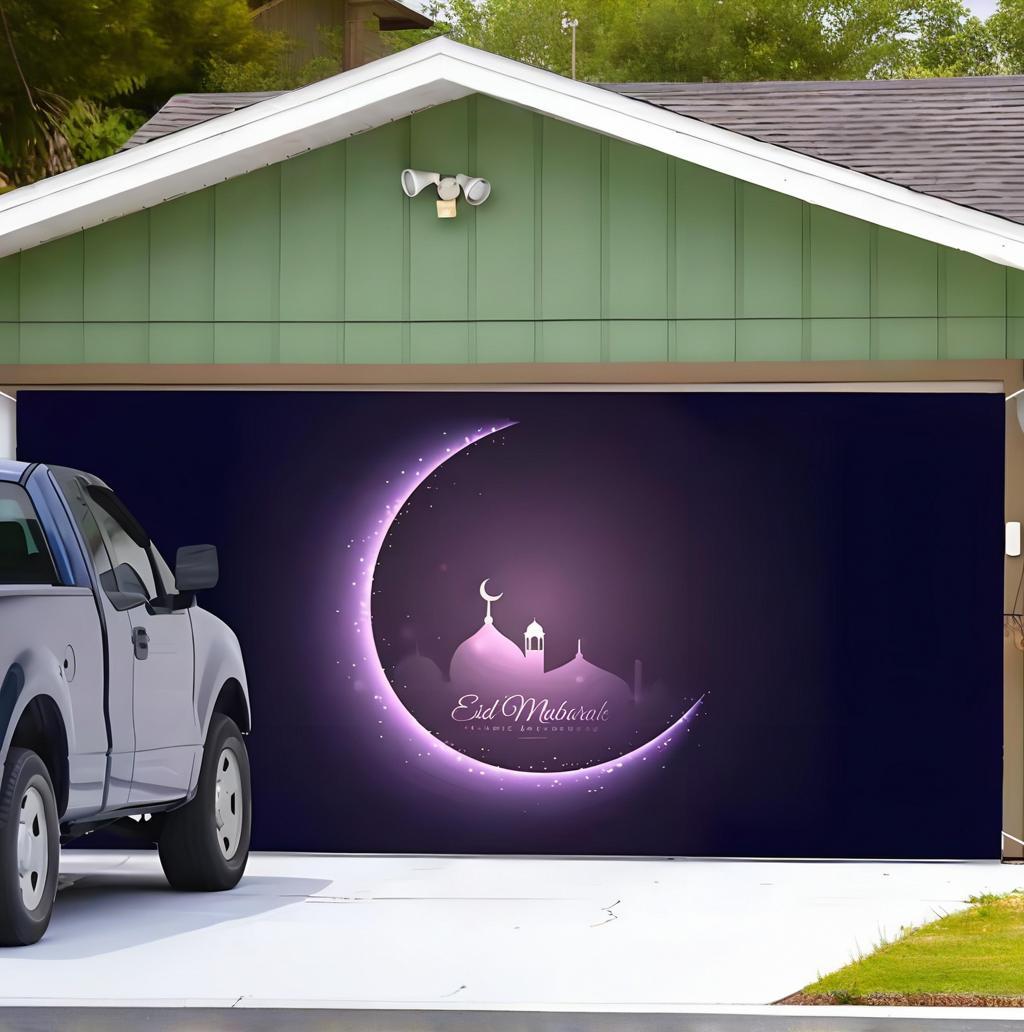 พื้นหลังแผงประตูโรงรถ Lent, ถุ - Hunting Outdoor Decor บทวิจารณ์และราคา