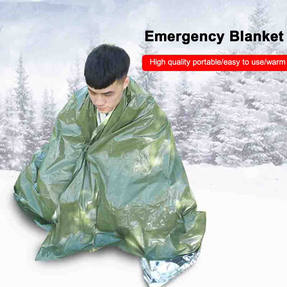 ฟอยล์ผ้าห่มฉุกเฉินน้ําหนักเบาก - Outdoor Hunting Blanket บทวิจารณ์และราคา