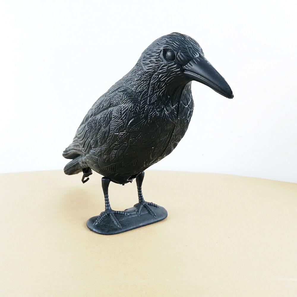 กลางแจ้งสีดําขนาด Crow Repelle - Hunting Outdoor Decor บทวิจารณ์และราคา