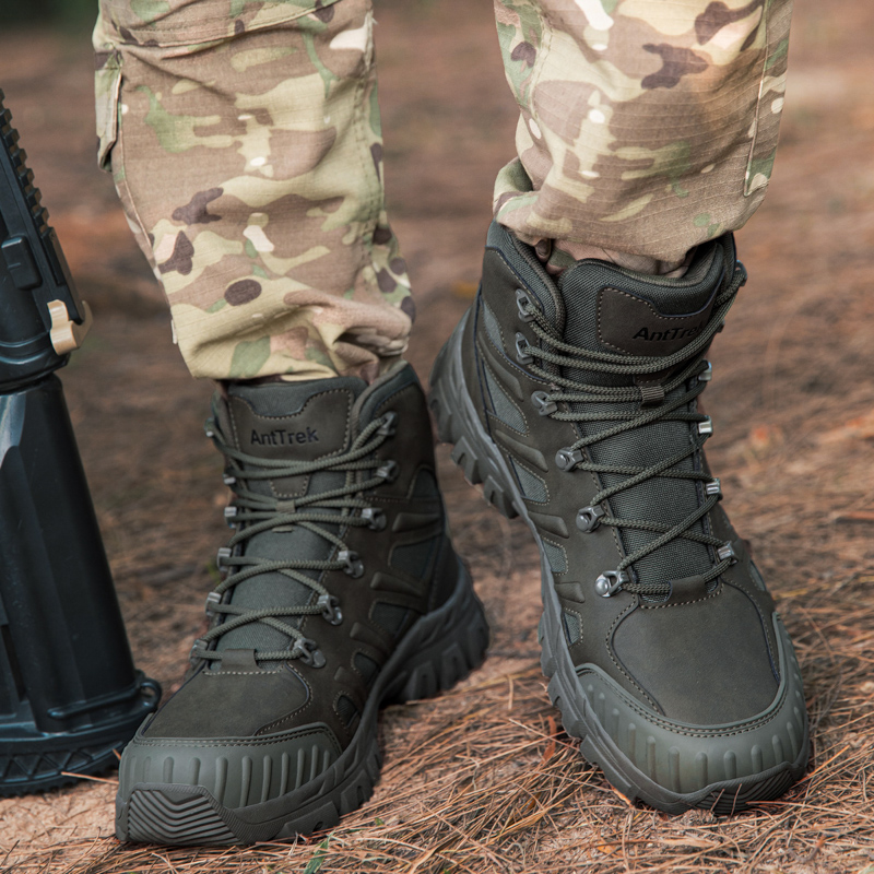 รองเท้ายุทธวิธีสำหรับผู้ชาย กั - Outdoor Hunting Boots For Men บทวิจารณ์และราคา