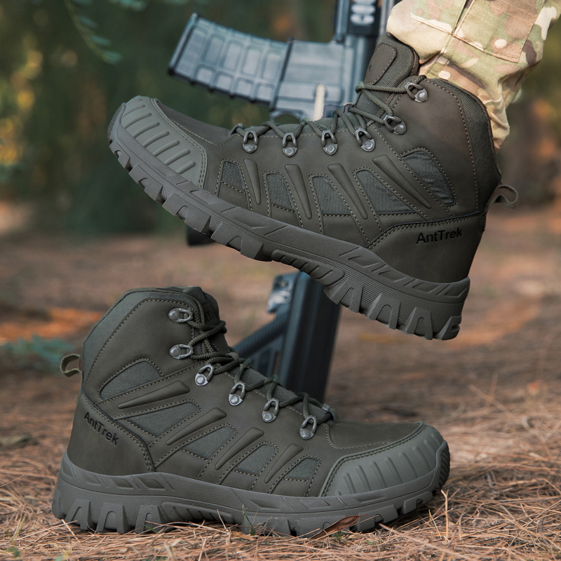 รองเท้ายุทธวิธีสำหรับผู้ชาย กั - Outdoor Hunting Boots For Men บทวิจารณ์และราคา