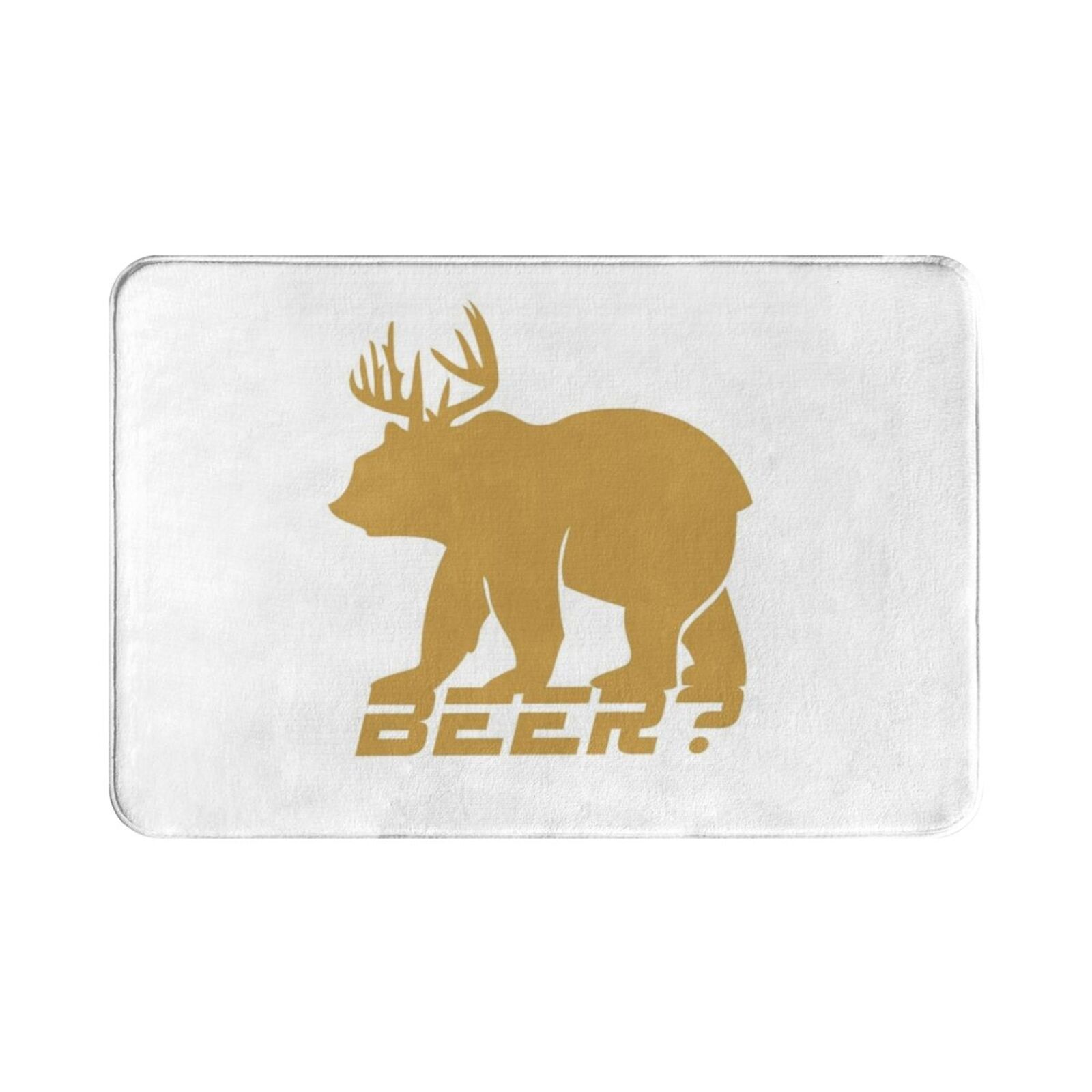 พรมปูพื้นลายหมีเบียร์ หมีตลก ก - Hunting Outdoor Mat บทวิจารณ์และราคา