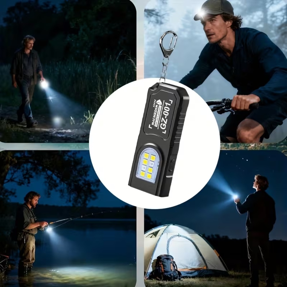 ไฟฉายพวงกุญแจ LED ขนาดเล็กแบบ  - Tactical Flashlight Rechargeable บทวิจารณ์และราคา